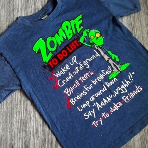 4/$20 Zombie graphic t shirt